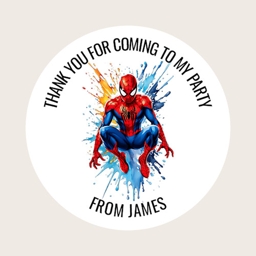 Personalised round birthday - personalised,