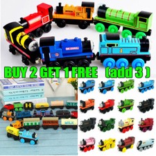 Wooden Magnetic Railway Train