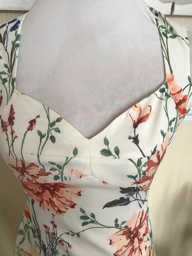 Karen millen white floral - karen,