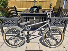 Stereo Wire BMX, added seat, pegs, rear brake and rockstar  helmet.