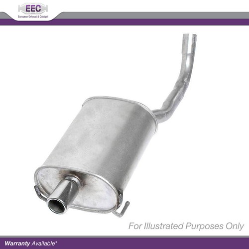 Exhaust rear back box - back, for