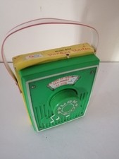 Vintage 1976 Fisher Price Pocket Radio 766 , "Id Like To Teach The World To Sing