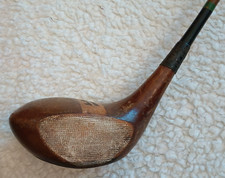 Vintage Brassie c.1930 Persimmon Geo Stevenson Leighton Buzzard Pyratone R/H VGC