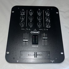 Citronic PRO-2 MKII 2-Channel Compact DJ Mixer 5-input Phono Line Mic EQ