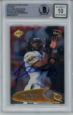 Fred Taylor Autographed 1998