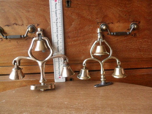 Vintage brass horse triple - vintage,