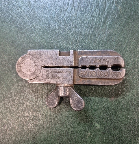 Wilkinsons crimp tool war dept - wilkinsons,