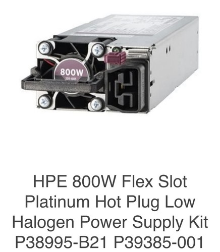 Hpe 800w flex slot platinum - hpe,