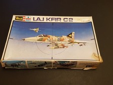 Vintage Revell ESCI I.A.I KFIR C2 1/48 Scale Fighter Plane Model Kit H-2236