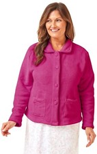 BED JACKETS LADIES SOFT PLAIN  BED JACKETS