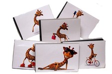 Mini Memories COOL GIRAFFE Album -  6"x 4"s - Choice of Design Covers