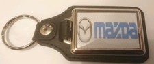 MAZDA LOGO LEATHER KEYRING