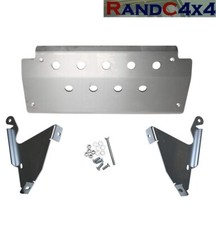 Land Rover Defender Steering Guard 3 Part 6mm Aluminium Front Plate