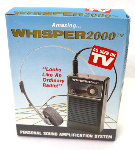 Whisper 2000 personal sound - whisper,
