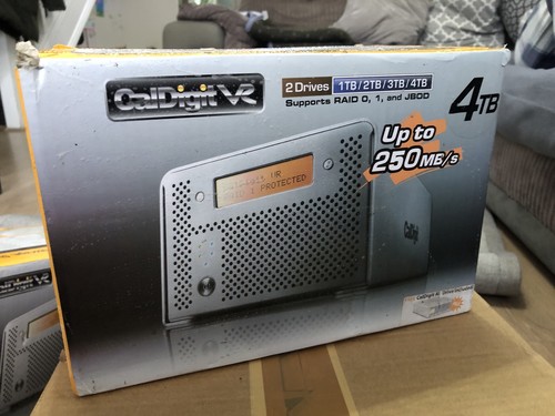 Caldigit 4tb raid enclosure - caldigit, &