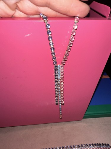 Diamanté pink blue - diamanté, &