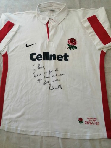 England match rugby shirt - rugby,