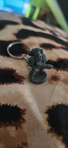 Space marine keyring - marine,