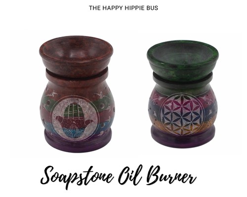 Oil burner soap stone - soap, wax