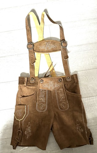 Brown suede leather men - suede, men’s