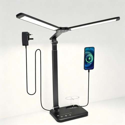 Woputne desk lamp dual - desk, heads