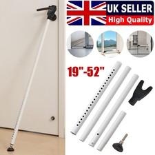 Heavy Duty Door Security Bar Adjustable 19-52" Door Stopper Window Jammer Brace
