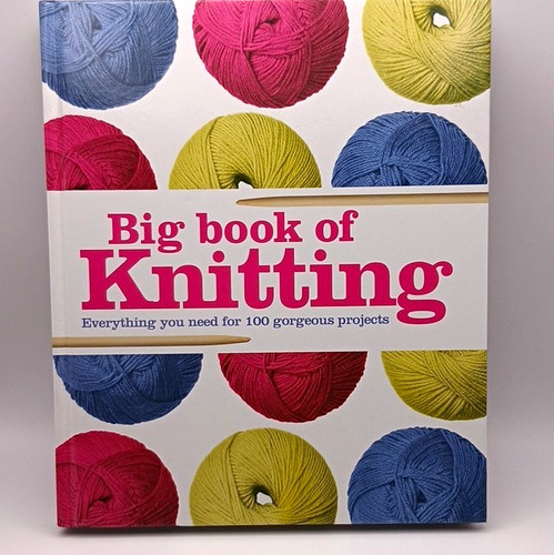 Big book knitting - big,