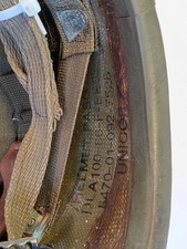 PASGT  helmet US Army military vintage combat headgear militaria 1980s Gul