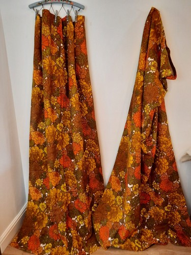 Pair vintage retro orange - retro,