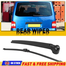 Rear Wiper Arm & Blade Windscreen For Vw Transporter / Caravelle T5 2003-2015