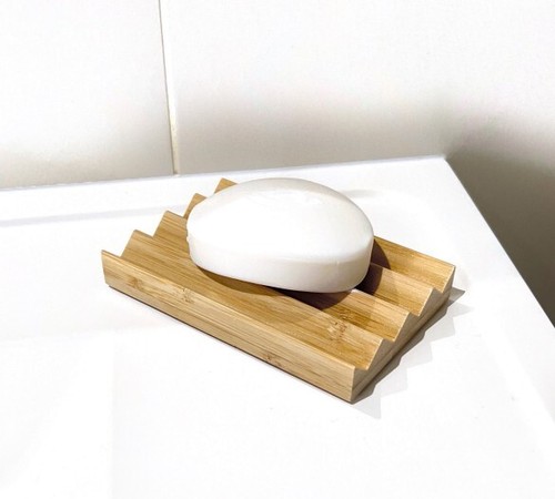 Natural bamboo wooden soap - natural,
