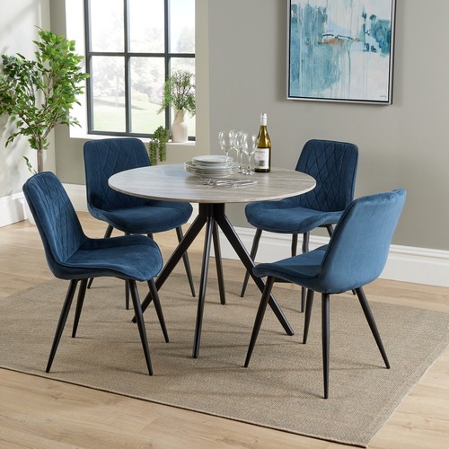 Piece dining set round table - round,