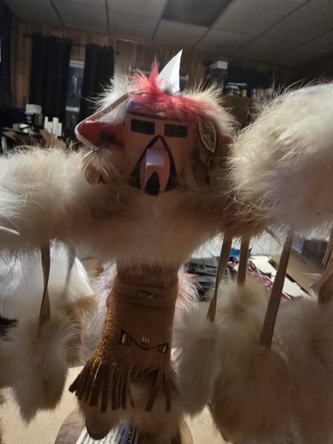 Vintage inch kachina - vintage, red