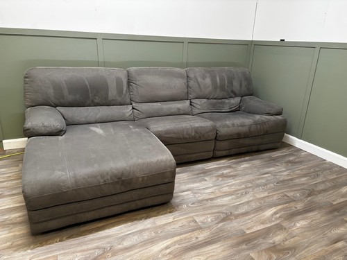 Grey fabric corner - grey, with
