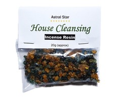 House cleansing incense - house,