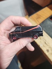 2011 HOT WHEELS A TEAM '83 - '84 GMC PANEL VAN BLACK 1:64 DIECAST Loose