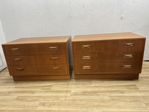 Pair plan mid century - pair, g
