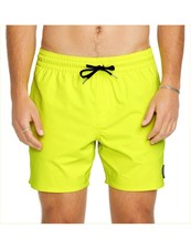 Volcom Lido Solid Trunk 16 Elasticated Boardshorts TNB