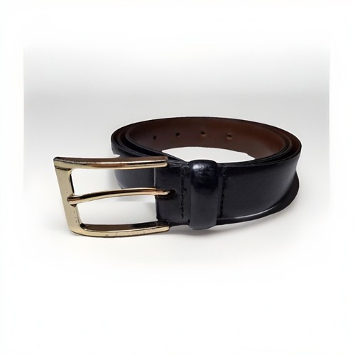 Ibex belt black genuine - belt,