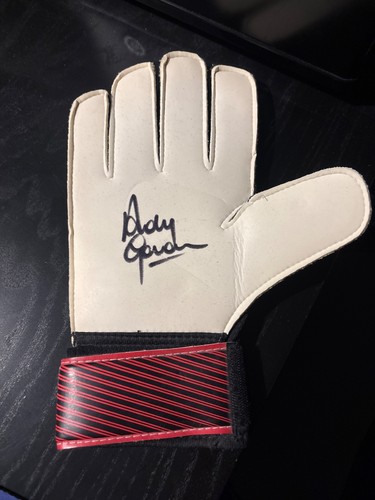 Signed andy goram glove - goram,