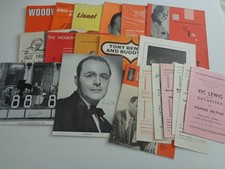 NICE COLLECTION OF JAZZ CONCERT PROGRAMMES etc - 1950's/1960's