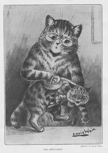 Louis wain the debutante cats - louis,
