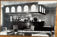 BURRY PORT SHORELINE CARAVAN AND CHALET PARK THE BAR C1960 FRITH REAL PHOTO PC