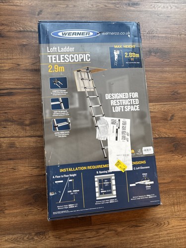 Werner telescopic loft - 2.6m,