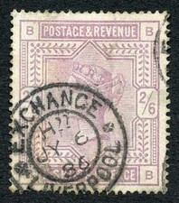 SG178 2/6 Lilac (BB) White