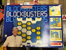 Waddingtons Blockbusters & Gold Run Board Games (1985/86) Complete