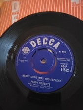  Paddy roberts Merry christmas you Suckers. 7inch Uk 1962  Ist Press