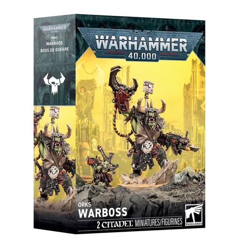 Warhammer 000 orks warboss - warhammer, 40,000
