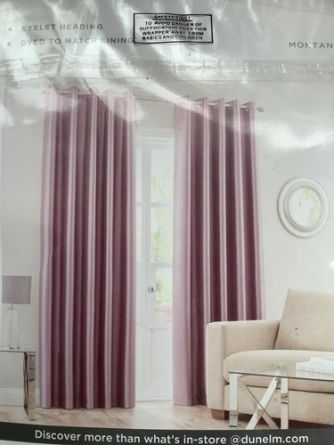 Bnwt dunelm montana mauve - -,