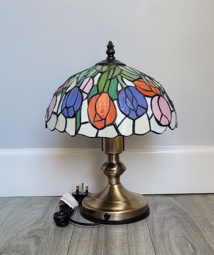 Tiffany style floral stained - floral,